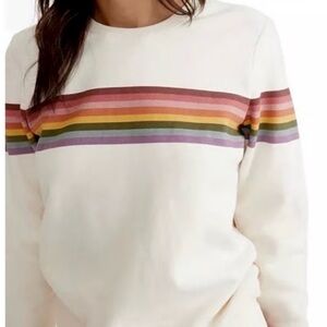 Marine Layer Anytime Rainbow sweatshirt